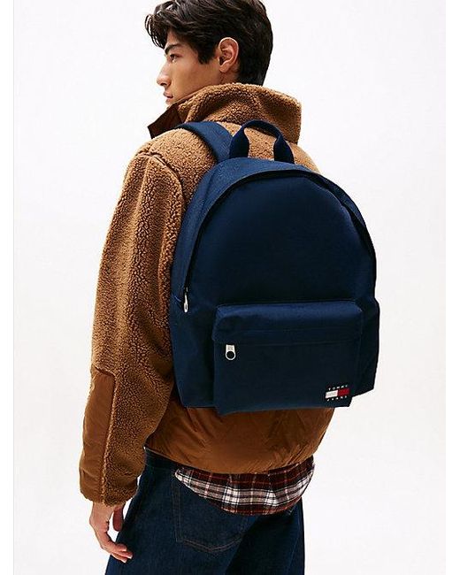 Mochila Essential Con Logo Tommy Hilfiger de hombre de color Blue