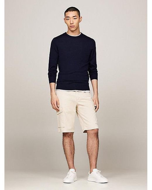 Tommy Hilfiger 1985 Collection Relaxed Fit Cargo-Shorts in Natural für Herren