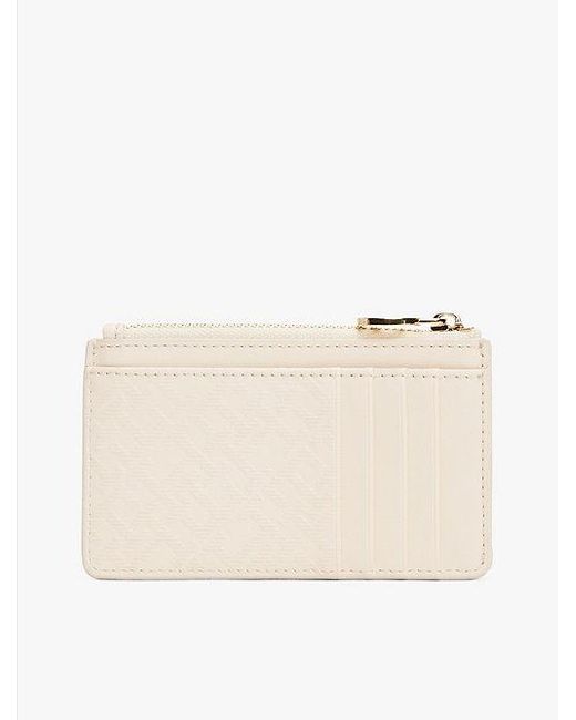 Tommy Hilfiger Natural Kartenetui Mit Th-Monogramm