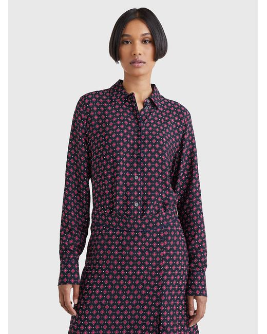 bluse damen tommy hilfiger