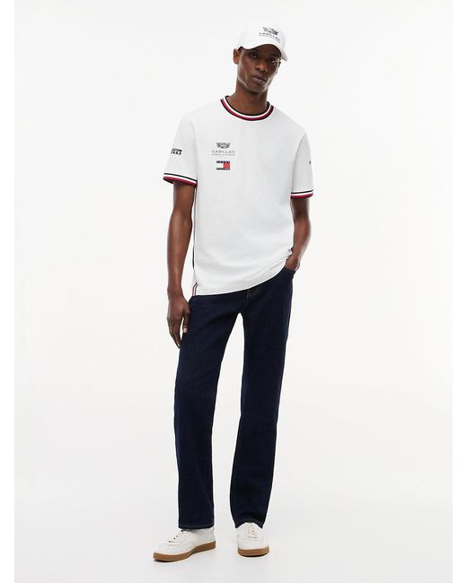 Tommy Hilfiger White Th X Cadillac Formula 1® Team Bottas 77 T-shirt for men