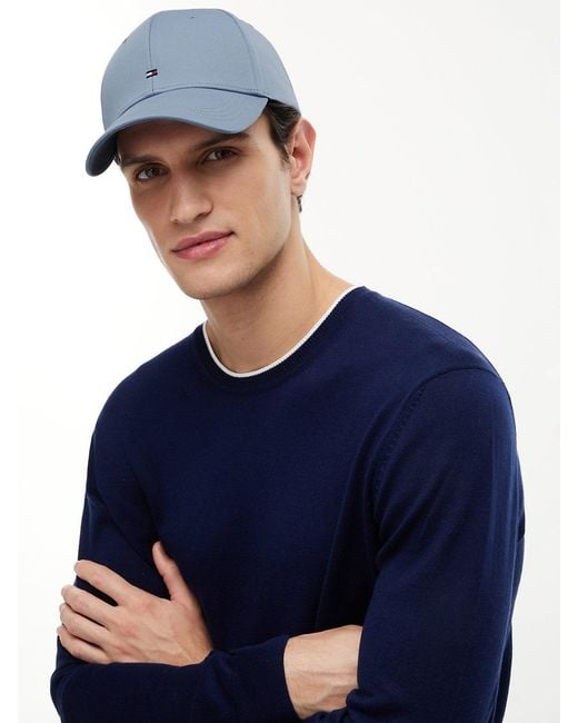 Cappello Da Baseball Con Bandierina Ricamata di Tommy Hilfiger in Blue da Uomo