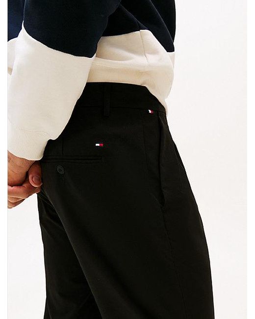 Tommy Hilfiger Denton Flex Chino Met Rechte Broekspijpen in het Red voor heren
