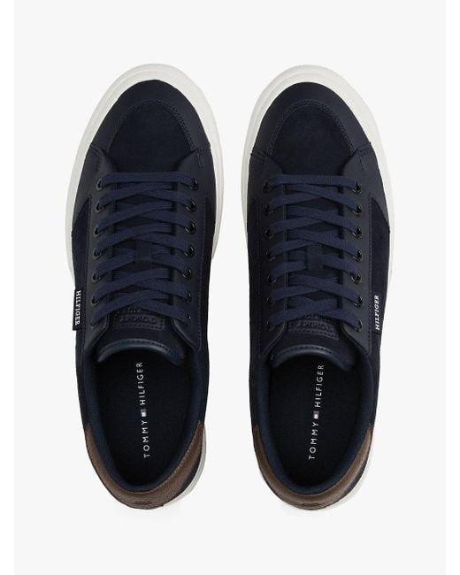 Sneakers Signature di Tommy Hilfiger in Blue da Uomo