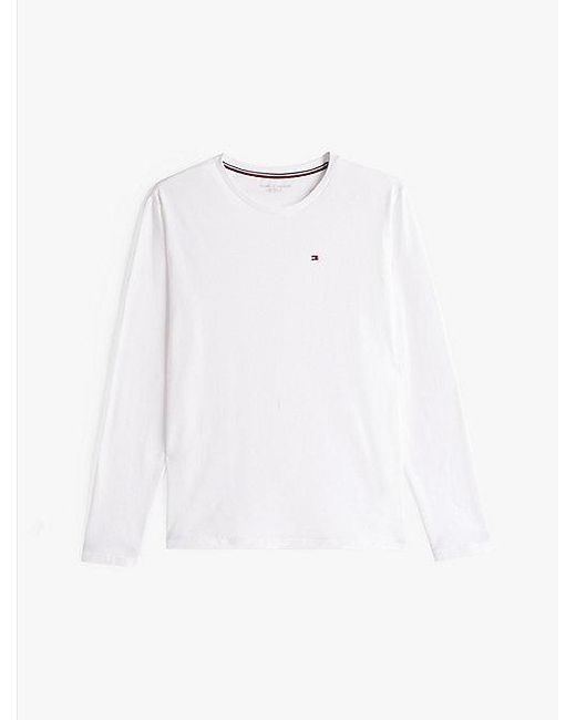 Tommy Hilfiger Th Original Langarm-Pyjama in White für Herren