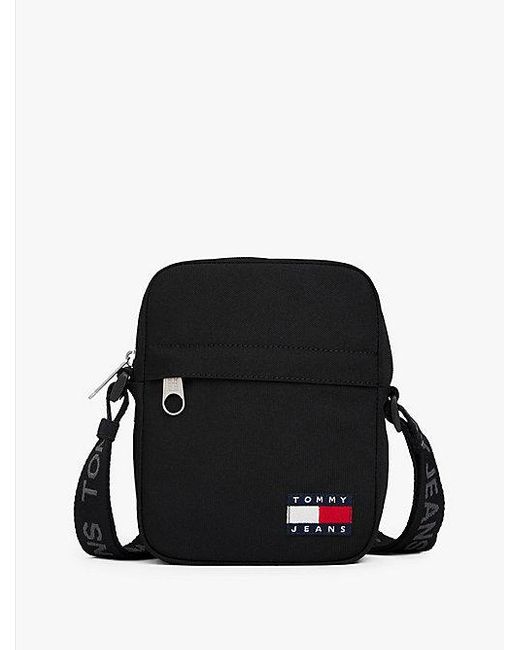 Tommy Hilfiger Essential Crossbody-Reportertasche in Black für Herren