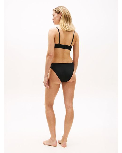 Tommy Hilfiger Black Essential Microfibre Strapless Bra