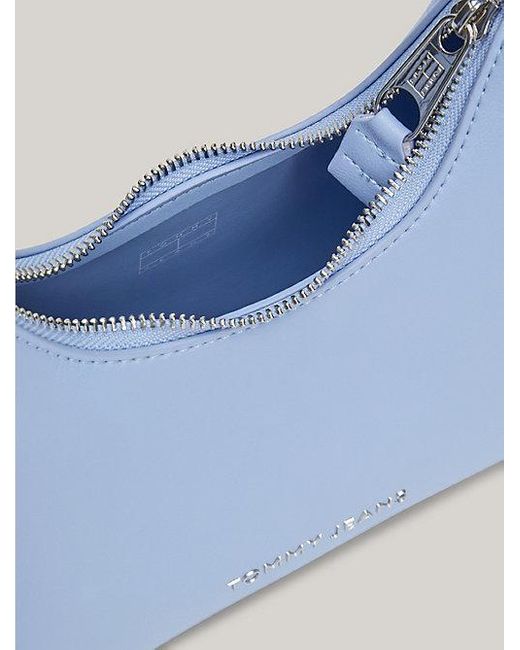 Tommy Hilfiger Blue Essential kleine Schultertasche mit Logo