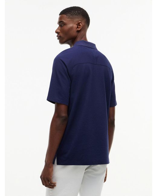 Tommy Hilfiger Blue Tommy X U.s. Sail Gp Team Performance Pique Polo Shirt for men