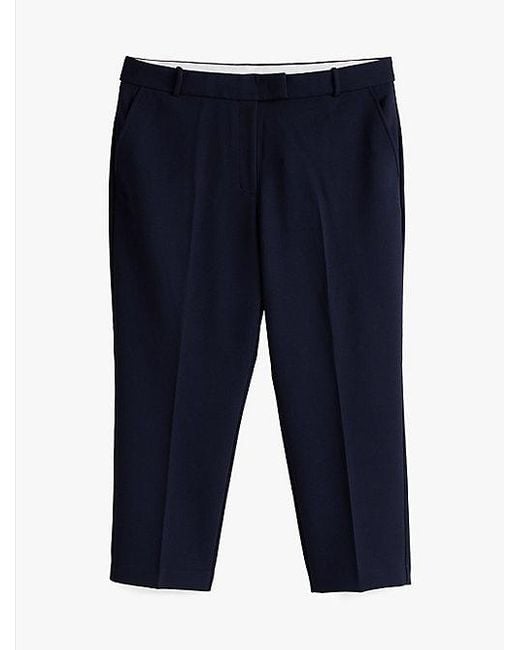 Pantalón Curve Slim Con Pernera Recta Tommy Hilfiger de color Blue