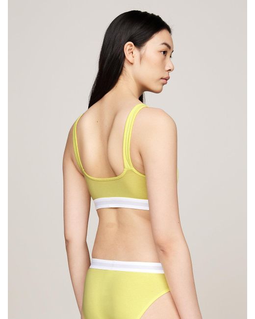 Tommy Hilfiger Yellow Th Original Padded Push-up Bralette
