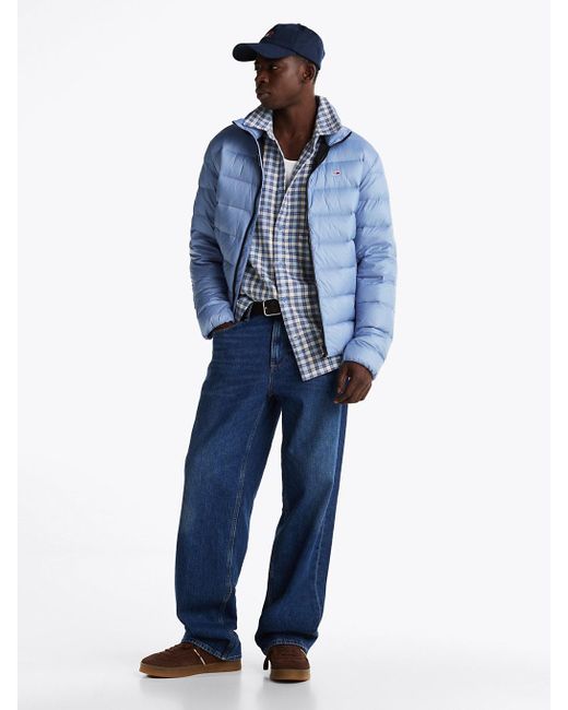 Tommy Hilfiger Blue Lightweight Water Repellent Jacket for men