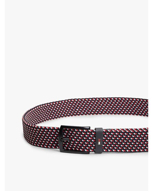 Cintura Denton di Tommy Hilfiger in White da Uomo
