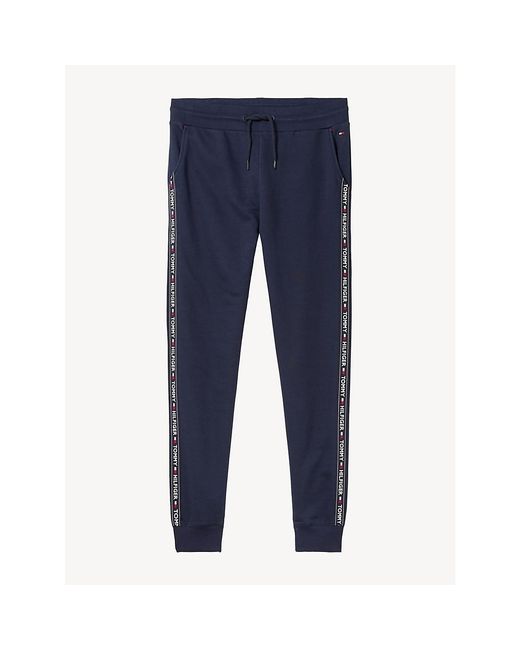 repeat logo tape joggers