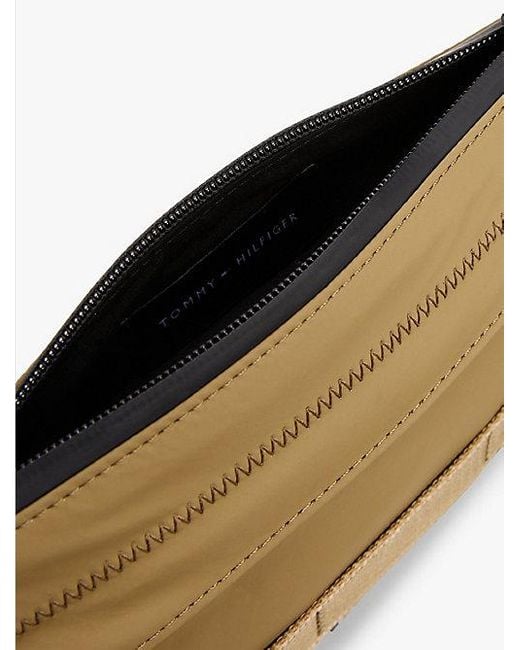 Riñonera Con Logo Texturizado Tommy Hilfiger de hombre de color Natural