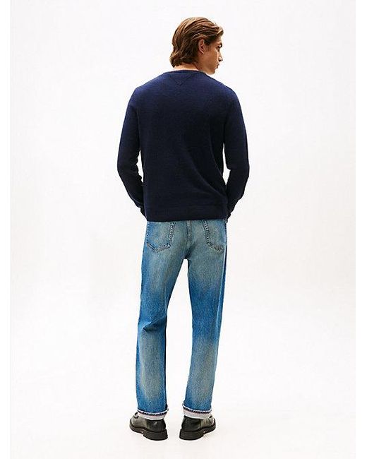 Jersey Informal De Pura Cachemira Tommy Hilfiger de hombre de color Blue