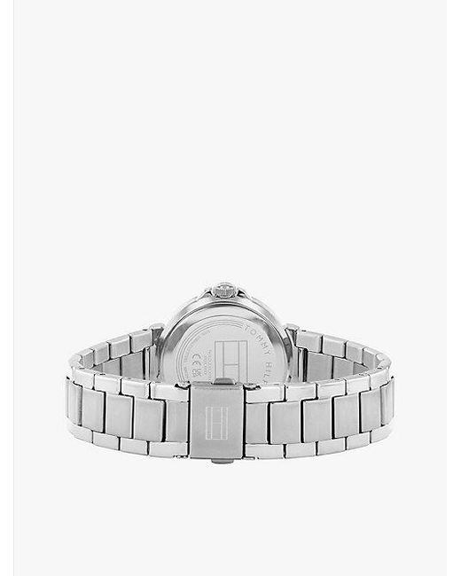 Reloj Con Brazalete De Eslabones Tommy Hilfiger de color Blue