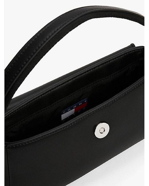 Tommy Hilfiger Crossbodytas Met Flap En Handvat in het Black