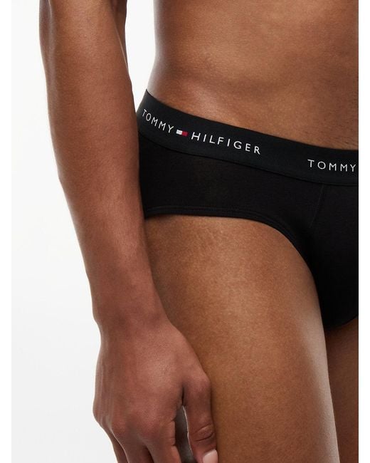 Tommy Hilfiger White 3-Pack Signature Repeat Logo Waistband Briefs for men