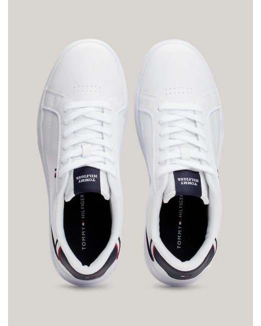 Tommy Hilfiger Metallic Contrast Piping Cupsole Trainers for men