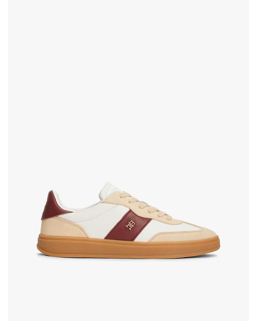 Tommy Hilfiger Multicolor Th Monogram Mixed Texture Trainers
