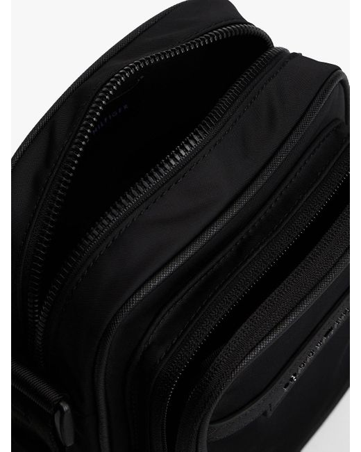 Borsa Reporter Con Tracolla E Logo di Tommy Hilfiger in Black da Uomo