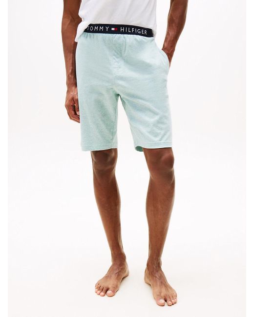 Tommy Hilfiger White Th Original Jersey Pyjama Shorts for men