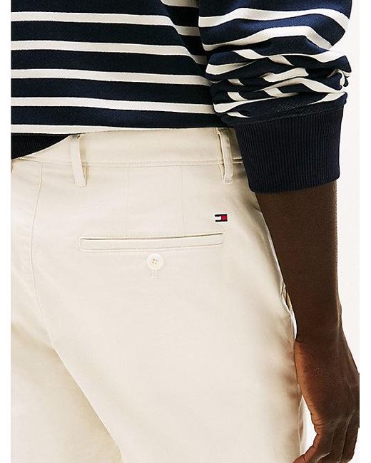 Pantalón Chino Denton Con Pernera Recta Tommy Hilfiger de hombre de color Black