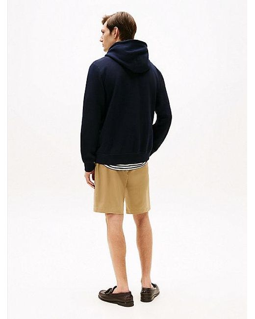 Sudadera De Felpa Con Capucha Y Cordón Tommy Hilfiger de hombre de color Blue