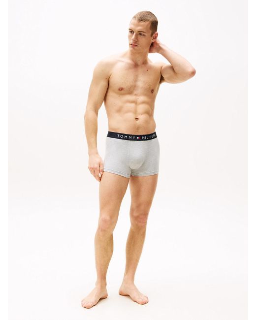 Lot De 3 Boxers Original À Ceinture À Logo Tommy Hilfiger pour homme en coloris Blue