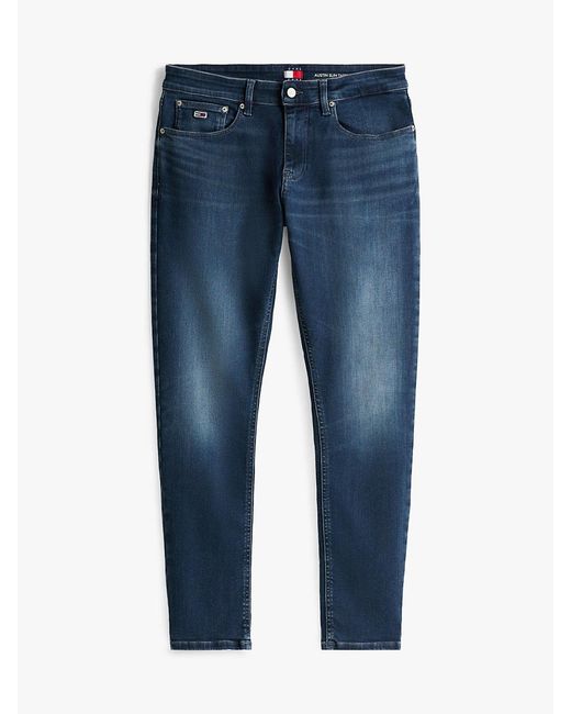 Tommy Hilfiger Blue Austin Faded Slim Tapered Leg Jeans for men