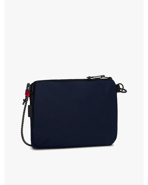 Tommy Hilfiger Blue Archive Logo Sacoche Bag for men