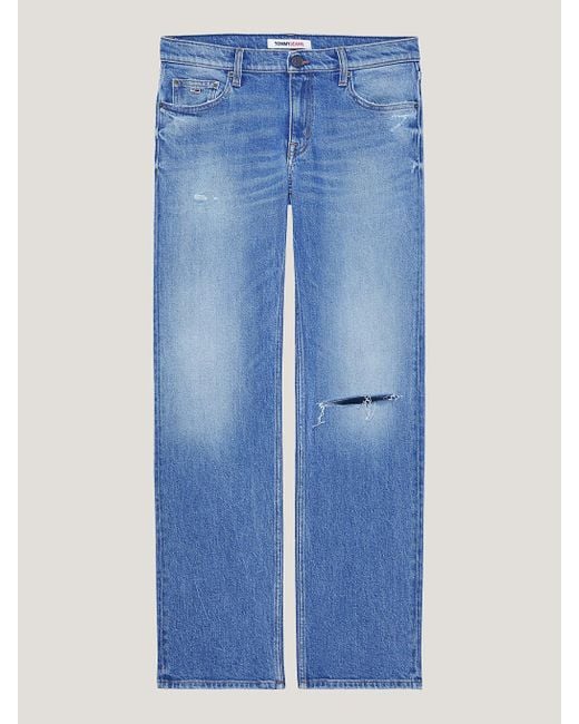 Tommy Hilfiger Blue Sophie Low Rise Straight Jeans