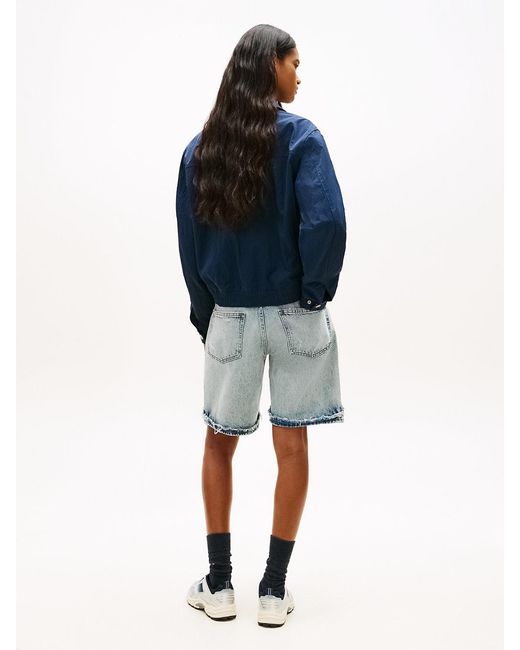 Tommy Hilfiger Blue Tommy Badge Water Repellent Coach Jacket