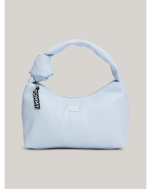 Tommy Hilfiger Blue Padded Strap Shoulder Bag
