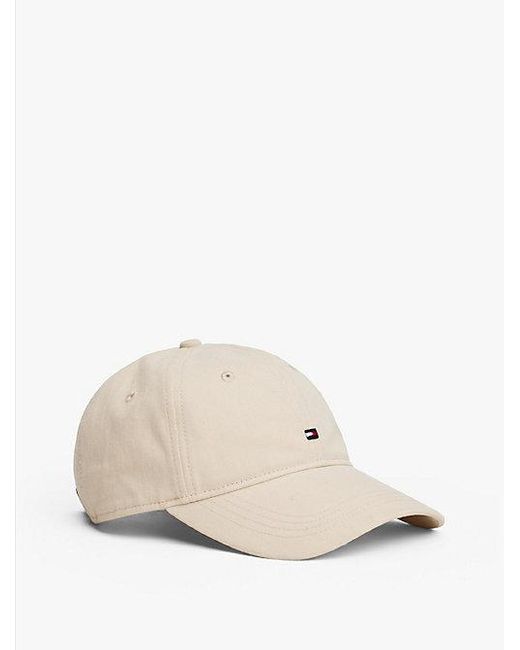 Tommy Hilfiger Hilfiger Flag Baseballpet Met Borduursel in het Natural voor heren