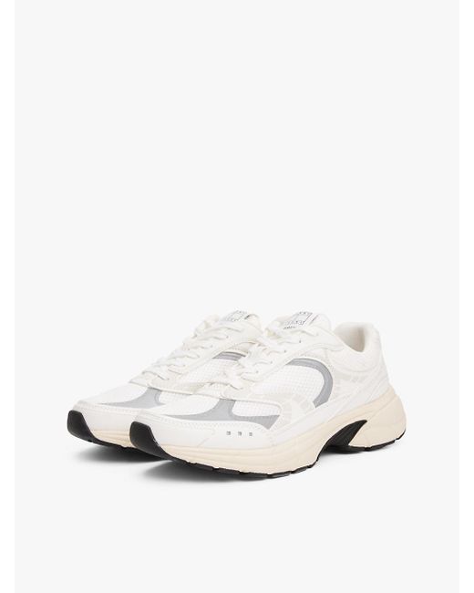Baskets Chunky Archive Multitextures Tommy Hilfiger en coloris White