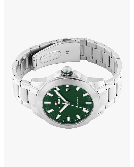 Orologio A Maglie di Tommy Hilfiger in Green da Uomo