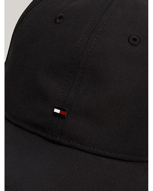 Tommy Hilfiger Hilfiger Flag Baseball-Cap mit 6-Panel-Design in Black für Herren