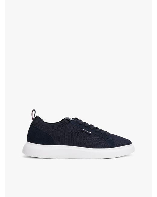 Baskets Mono-Sock En Maille Tommy Hilfiger pour homme en coloris Blue