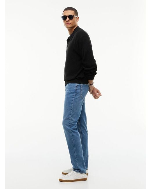Tommy Hilfiger Blue Denton Faded Straight Leg Jeans for men