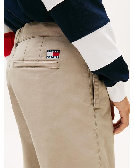 Tommy Hilfiger Blue Otis Twill Chino Shorts for men