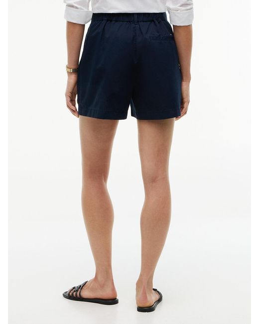 Tommy Hilfiger Blue Washed Flared Chino Shorts