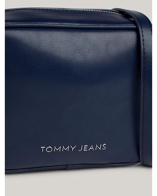Tommy Hilfiger Blue Essential Logo Small Crossover Camera Bag