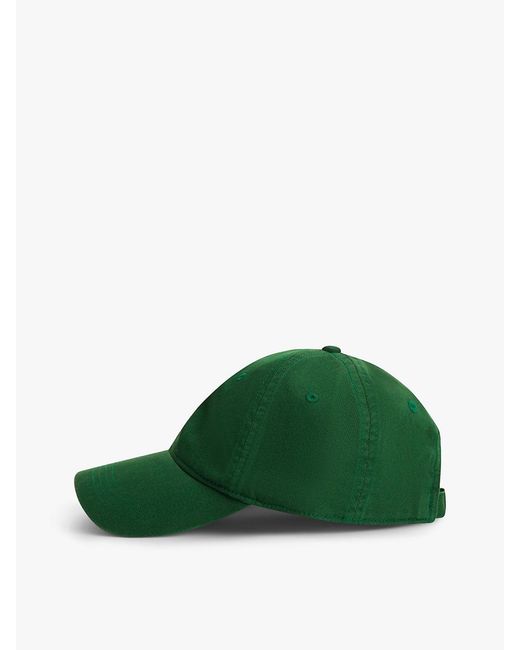 Tommy Hilfiger Green Hilfiger Flag Embroidery Baseball Cap for men