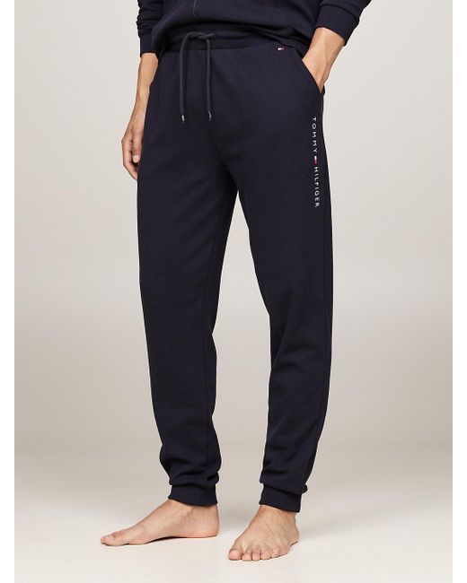 Tommy Hilfiger Blue Th Original Logo Lounge Joggers for men