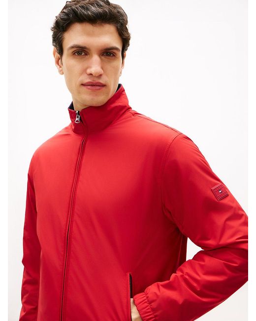 Tommy Hilfiger Red Lightweight Reversible Jacket for men