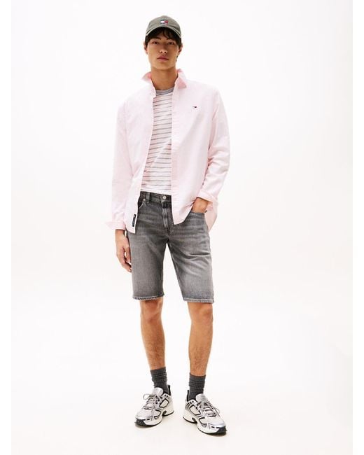 Tommy Hilfiger Multicolor Ronnie Faded Denim Shorts for men