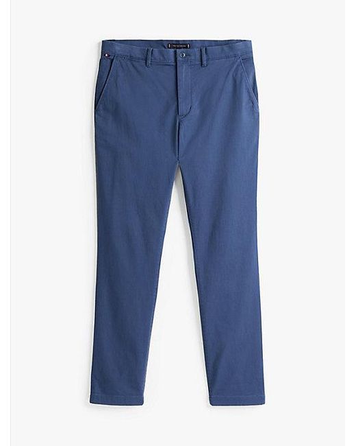 Pantalón Chino Denton Con Pernera Recta Tommy Hilfiger de hombre de color Blue