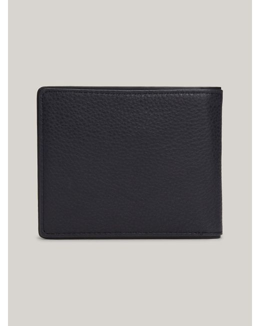 Tommy Hilfiger Blue Casual Leather Bifold Wallet for men